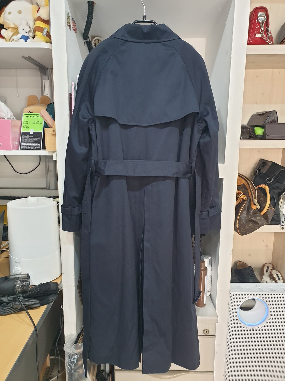 빈티지 버버리 네이비 트렌치코트 s 상품이미지2