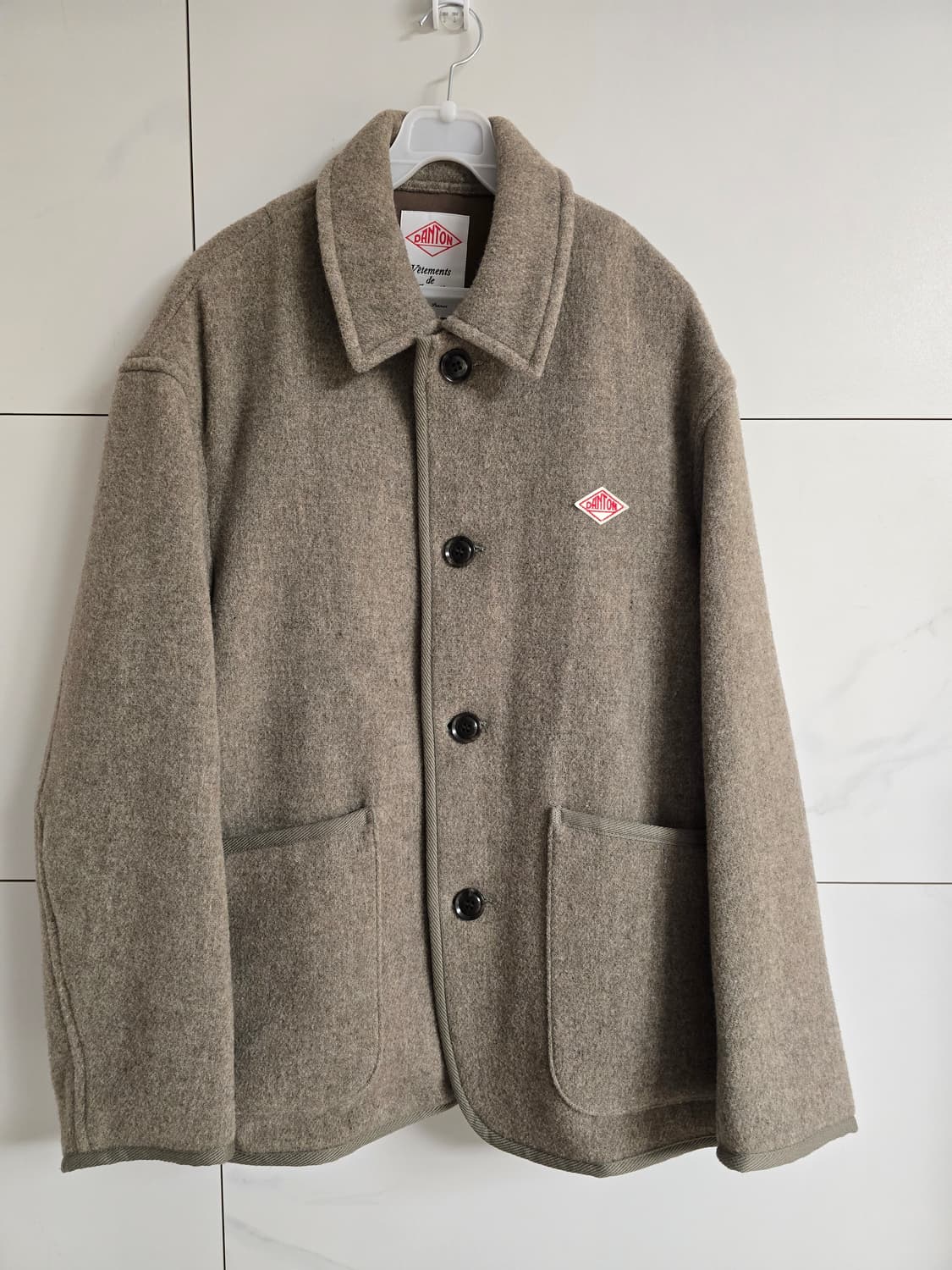 단톤 울 라이트 파일 커버올 자켓 (42) 상품이미지1