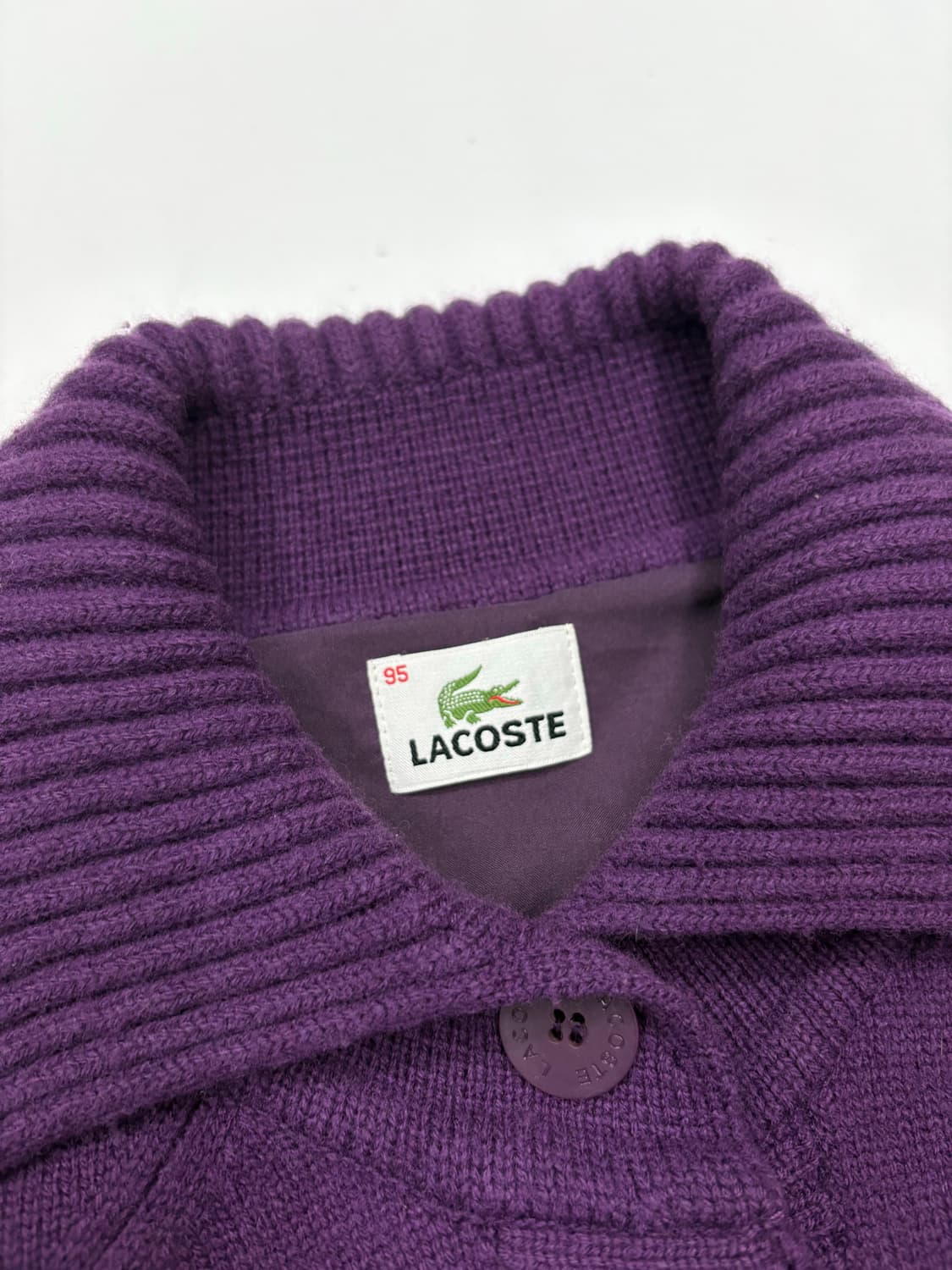 라코스테 버튼 집업 니트 상품이미지8