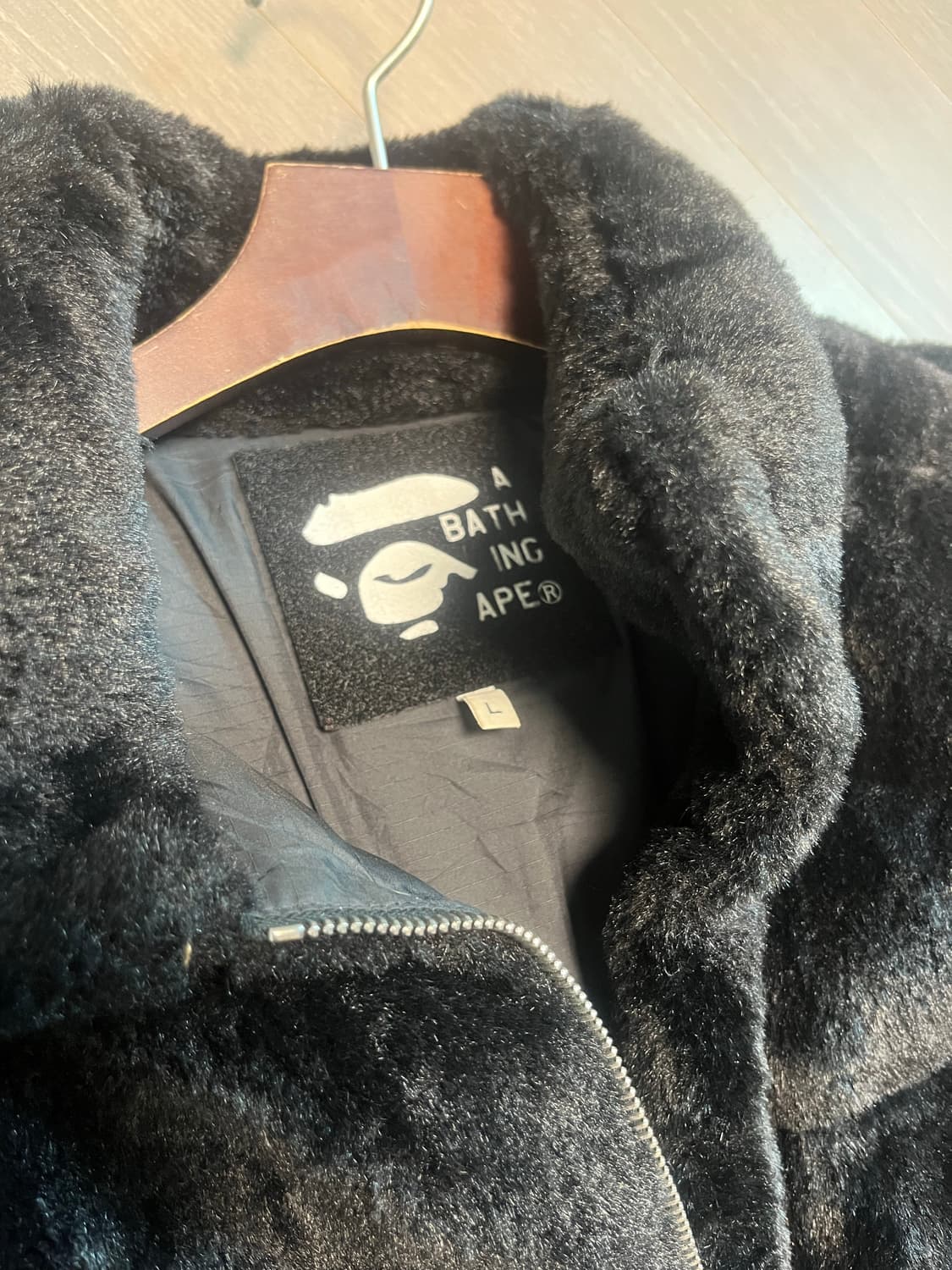 OG베이프 퍼 다운자켓L 상품이미지5