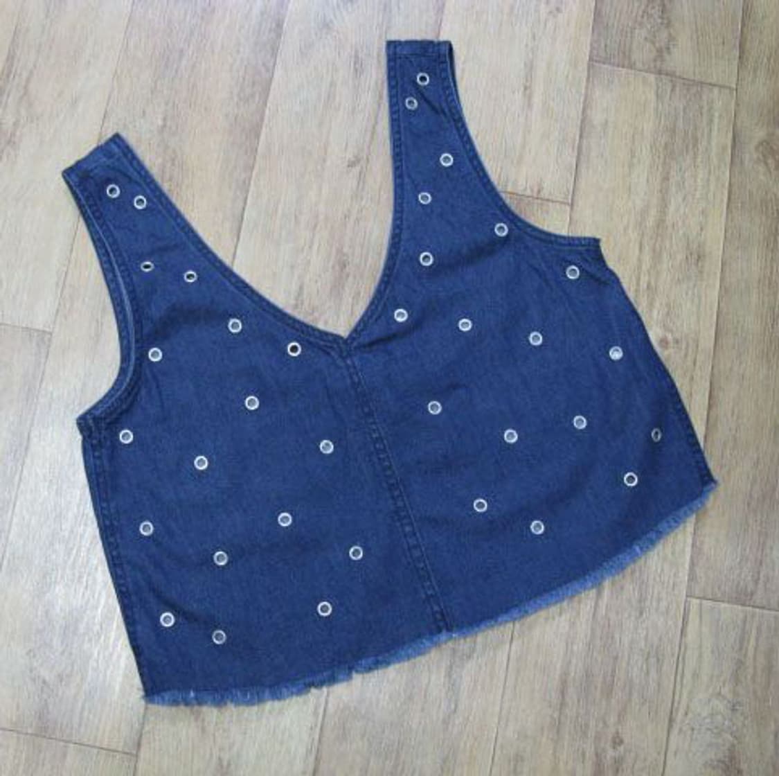 풀앤베어(PULL&BEAR) 펀칭 데님티 55 새상품 상품이미지1