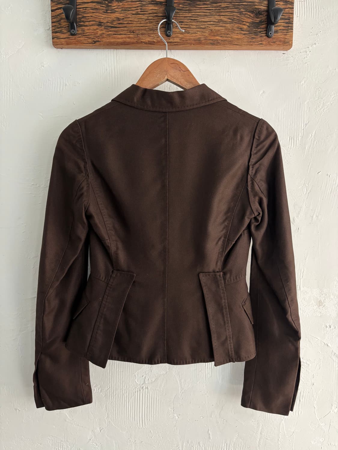 Gucci 구찌 브라운 컬러 원버튼 블레이저  상품이미지8