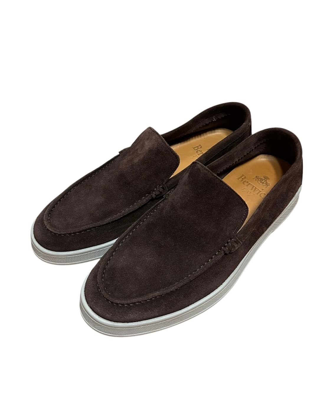 버윅(berwick) 4795 스웨이드 로퍼 브라운 40.5 size 상품이미지1