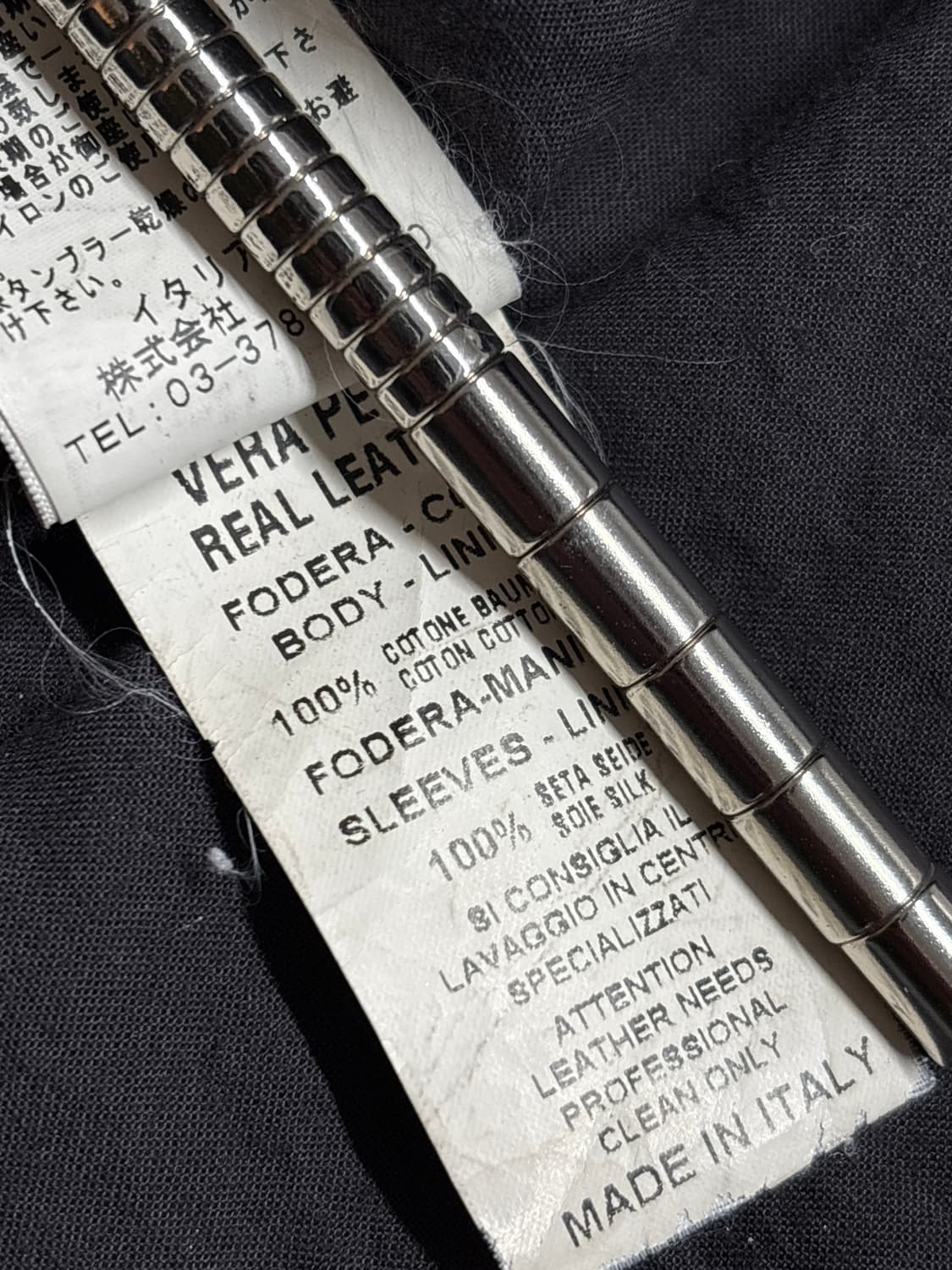 조르지오 브라토 11ss 워시드 레더 자켓 상품이미지7