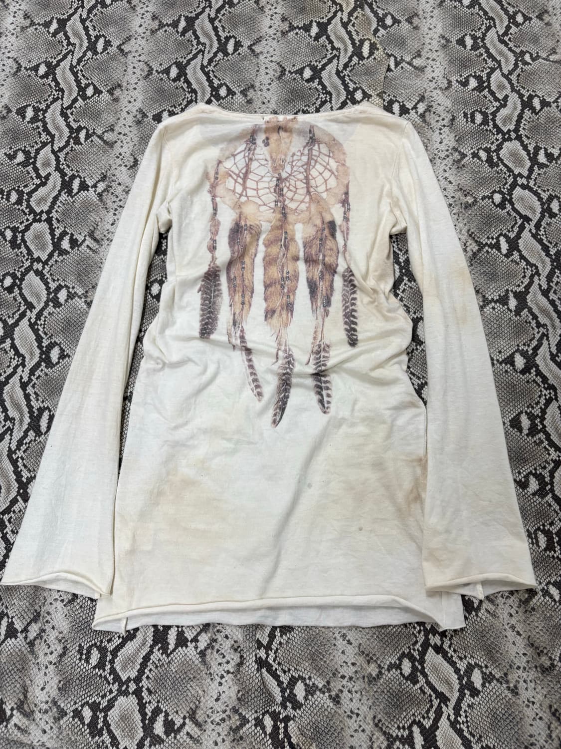 G.O.A” 00’s Archive dream catcher Print 상품이미지1