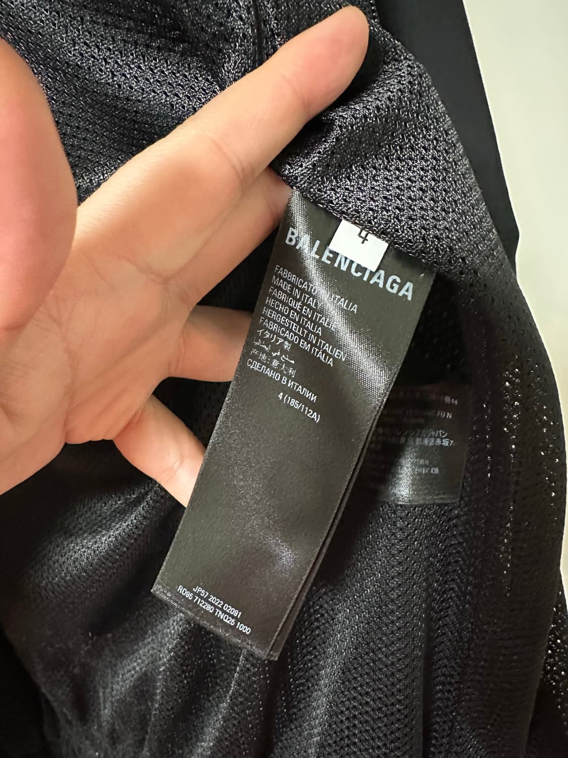 발렌시아가 아디다스 포플린 트랙자켓 블랙 4사이즈 상품이미지2