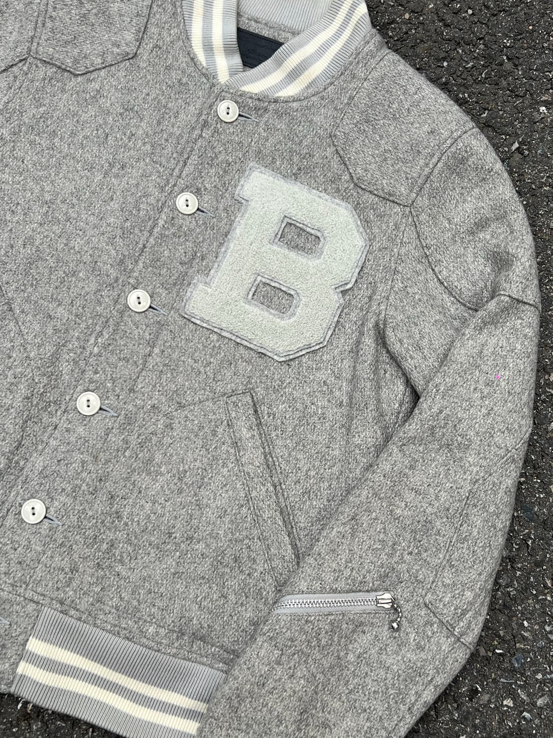 Undercoverism Melton Wool Stadium Jacket 상품이미지3