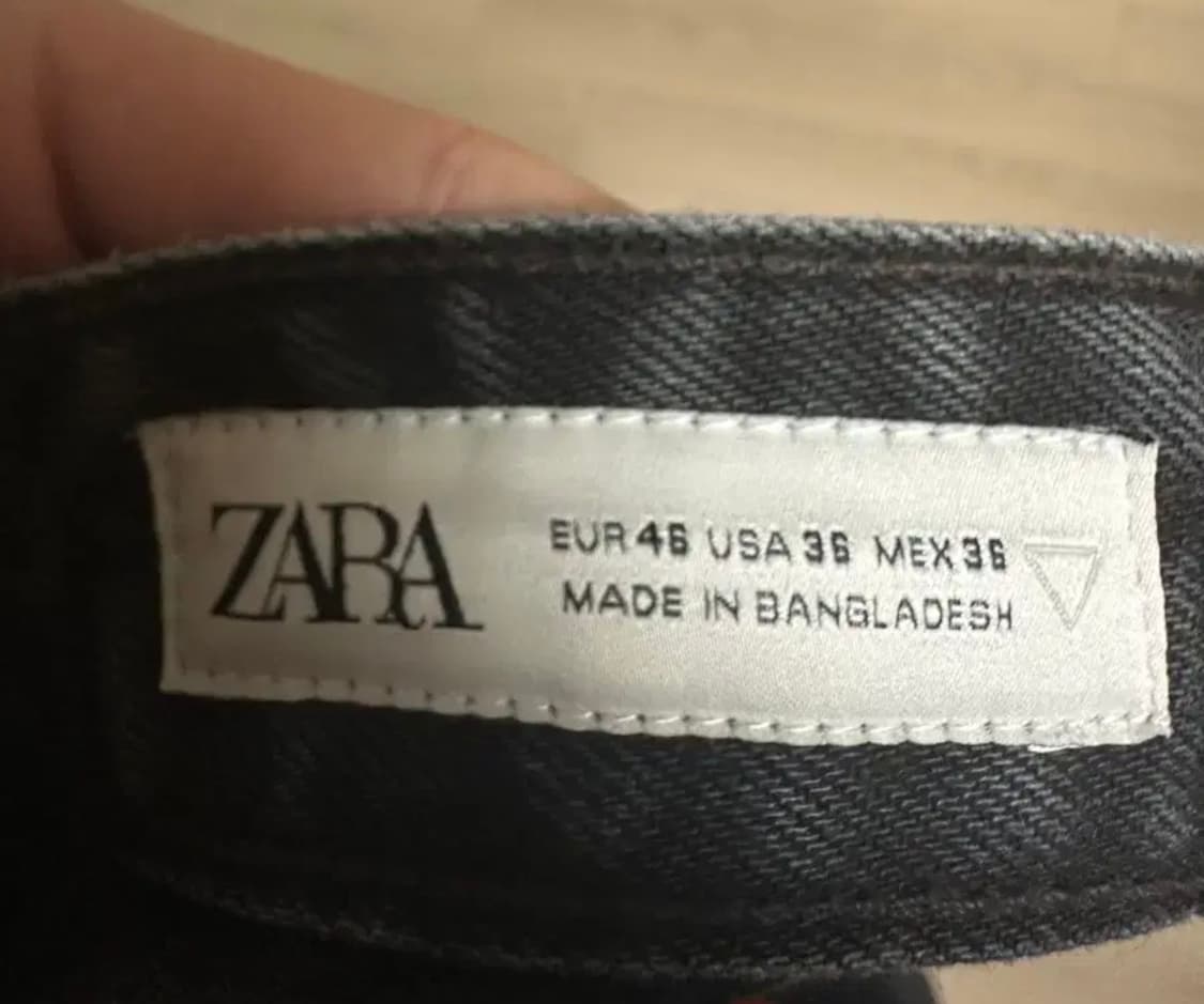 자라 흑청 버뮤다팬츠 상품이미지3