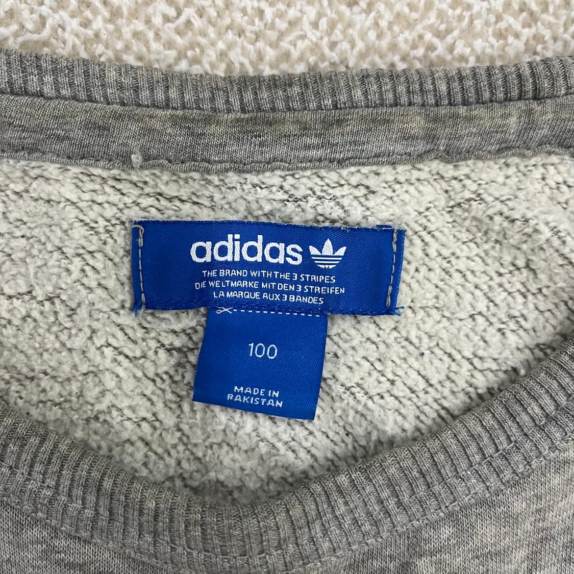 [100] 아디다스 트레포일 크루 맨투맨 스웻셔츠 0108M1 상품이미지2