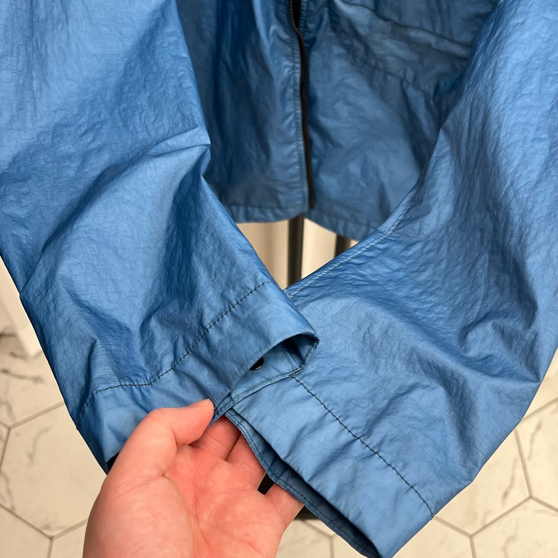 스톤아일랜드 멤브라나 3L tc 바람막이 (M) 상품이미지4