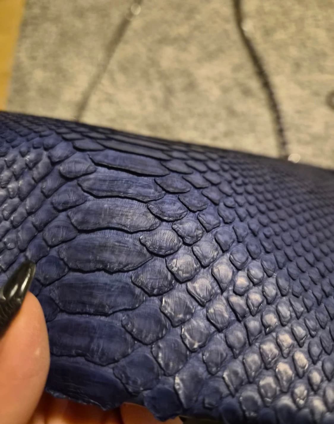 주문제착) 리얼파이톤(뱀피) 숄더&크로스&클러치 상품이미지1