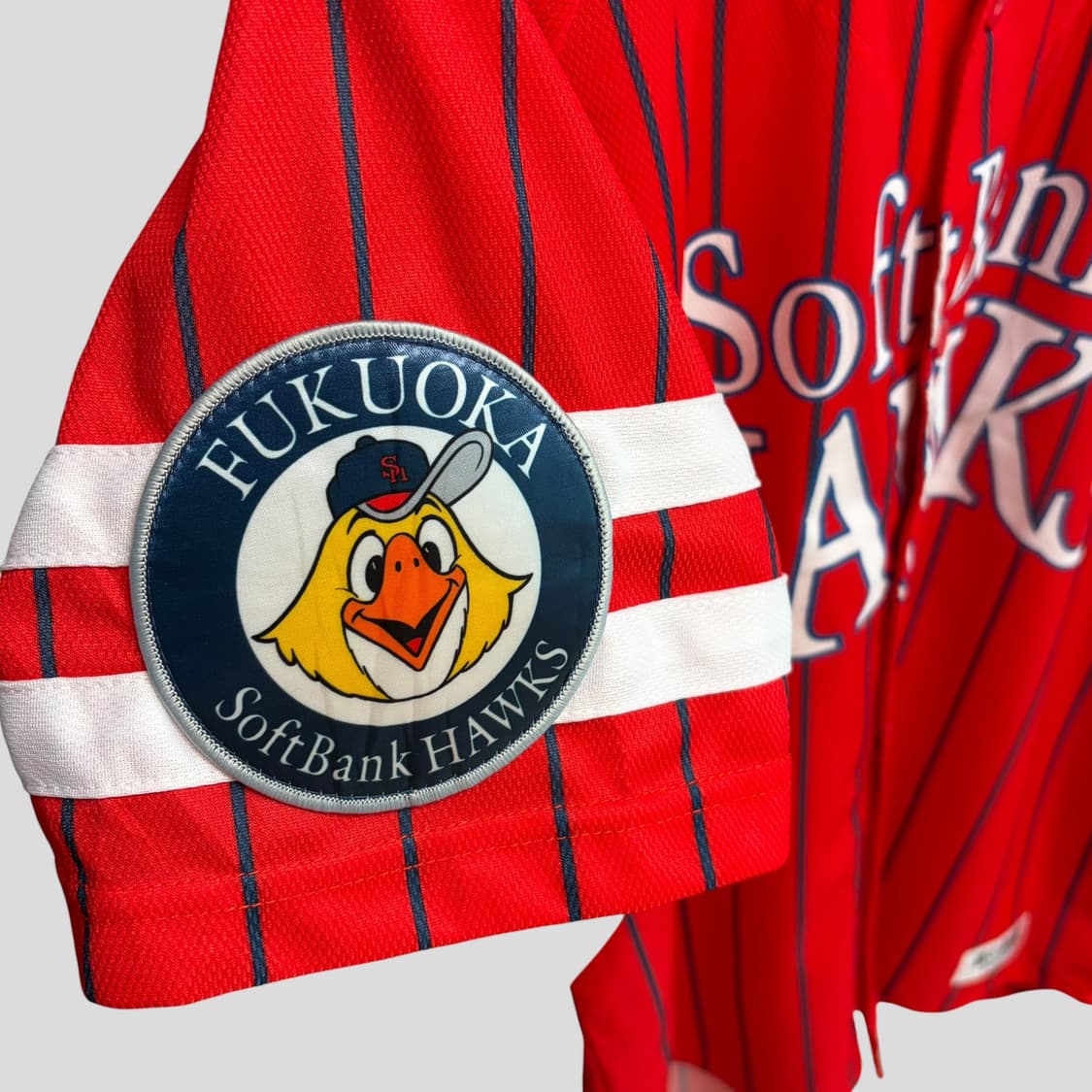 (L)마제스틱 소프트뱅크 호크스 베이스볼 저지 상품이미지5