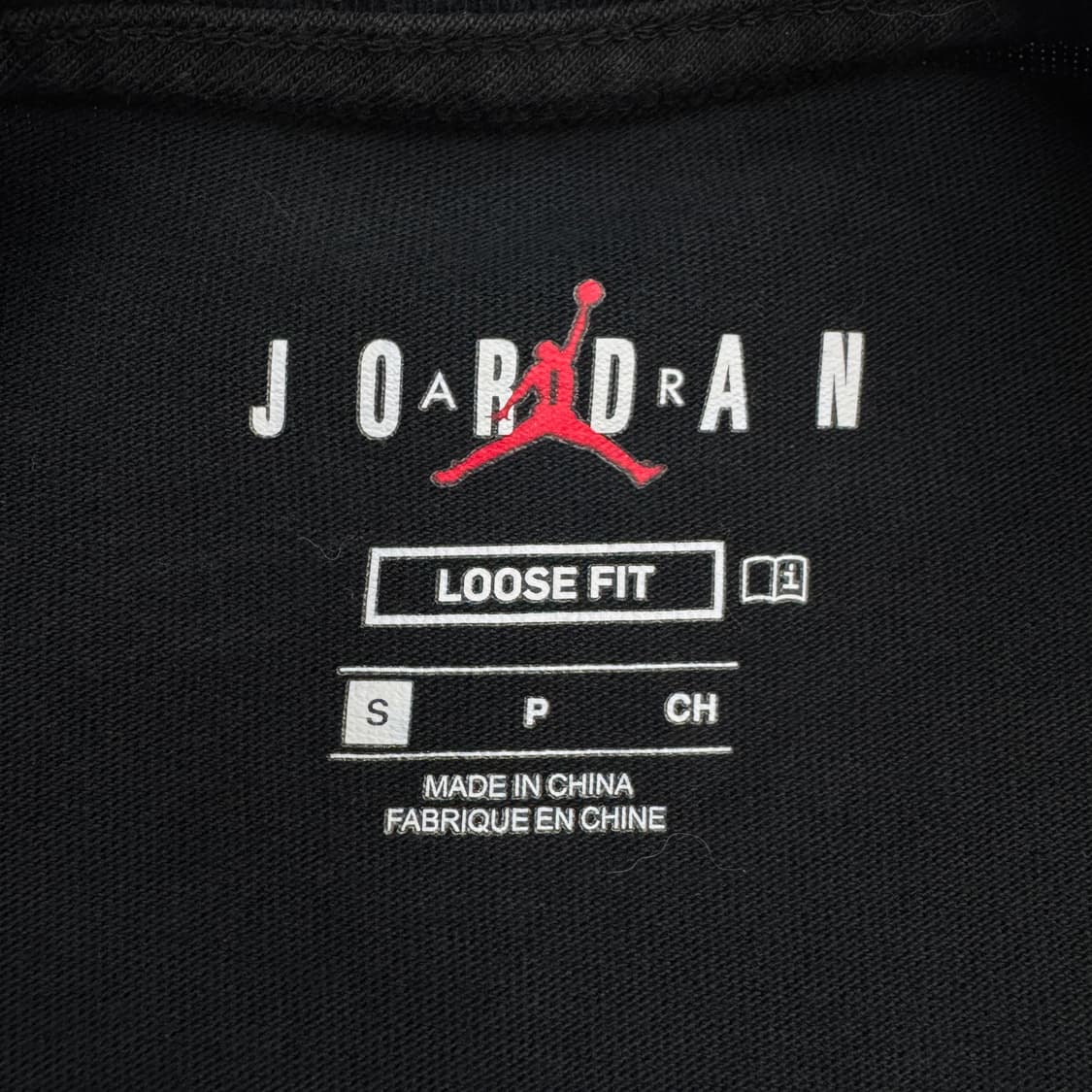 프라그먼트 X 조던 롱슬리브 블랙 상품이미지6