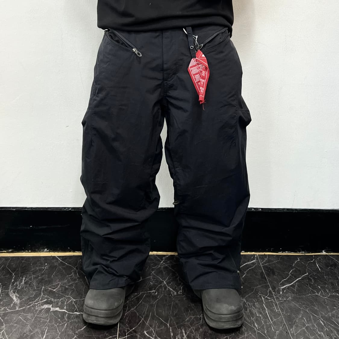 오클리 아카이브 오버와이드 테크니컬 스노우 팬츠 블랙 상품이미지2