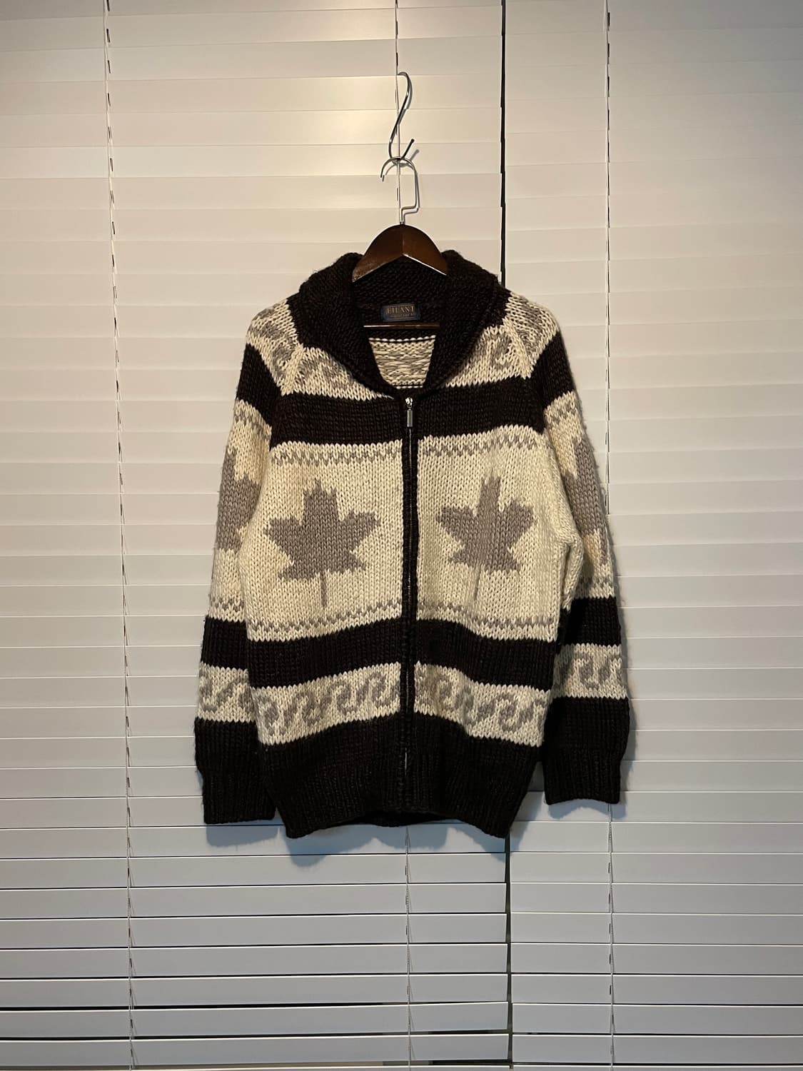 og 코위찬 집업 스웨터 상품이미지3