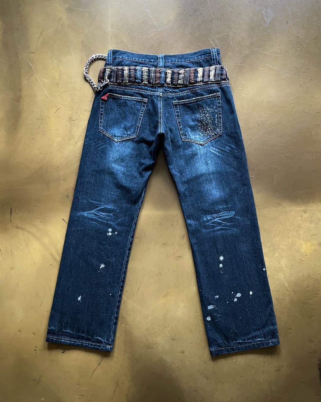 90s GUMU International 2-Waist Denim 상품이미지9