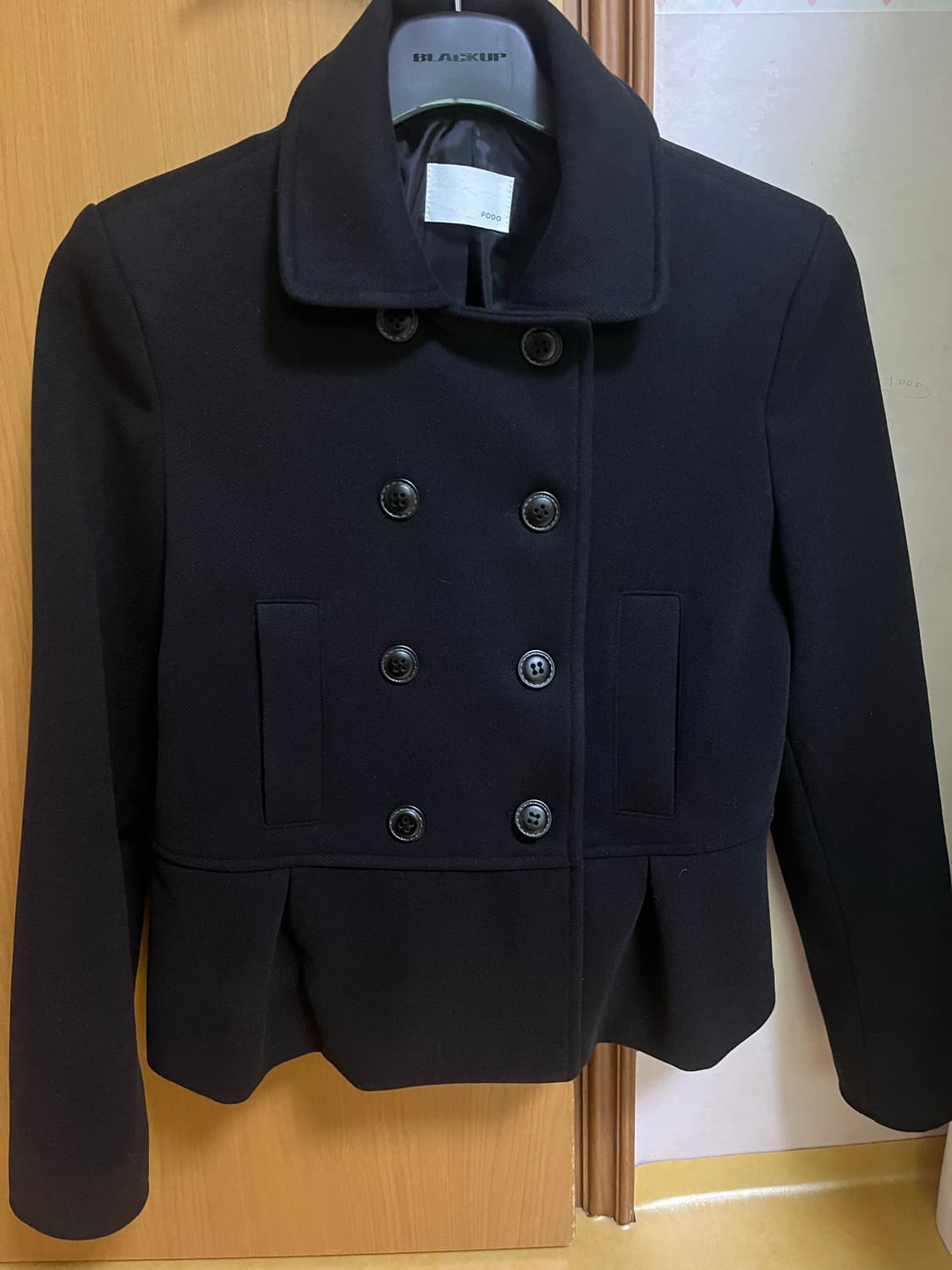 블랙업 피코트 자켓 상품이미지1