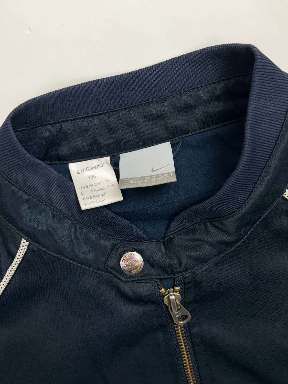 나이키 금장로고 네이비 트랙 자켓 XL 상품이미지5