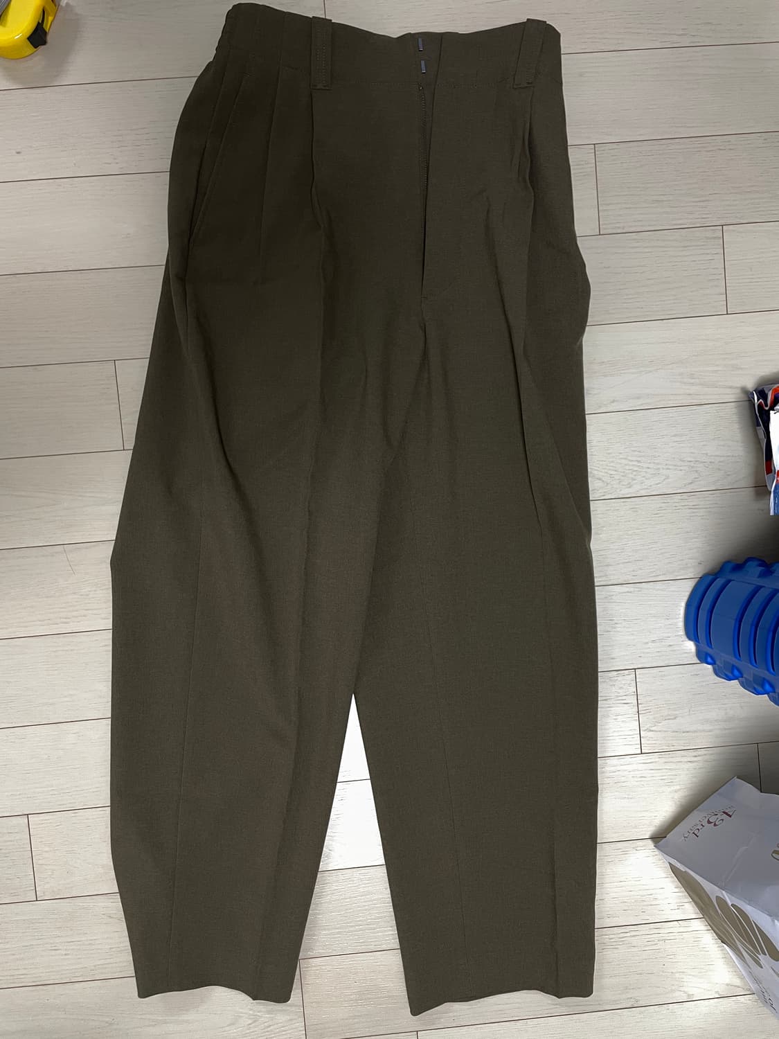 유니클로x마르니 팬츠 s 카키 상품이미지1