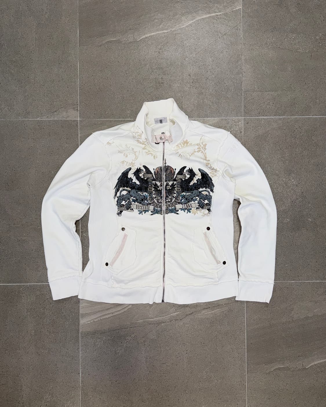 Buckaroo ivory eagle vintage buckle 집업 상품이미지1