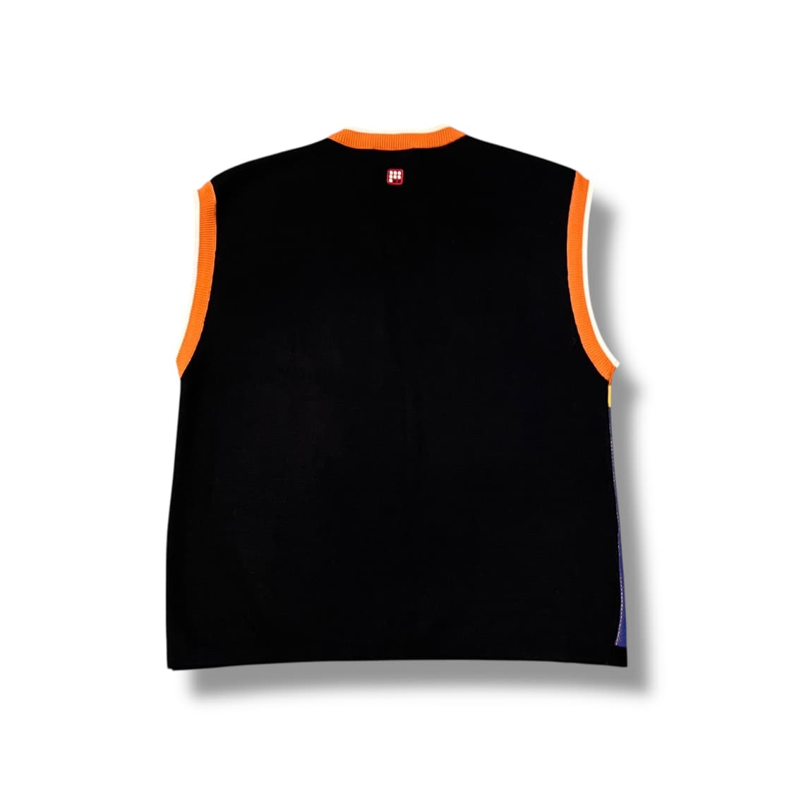  에코 언리미티드 자수 그래픽 니트베스트 y13850 상품이미지3