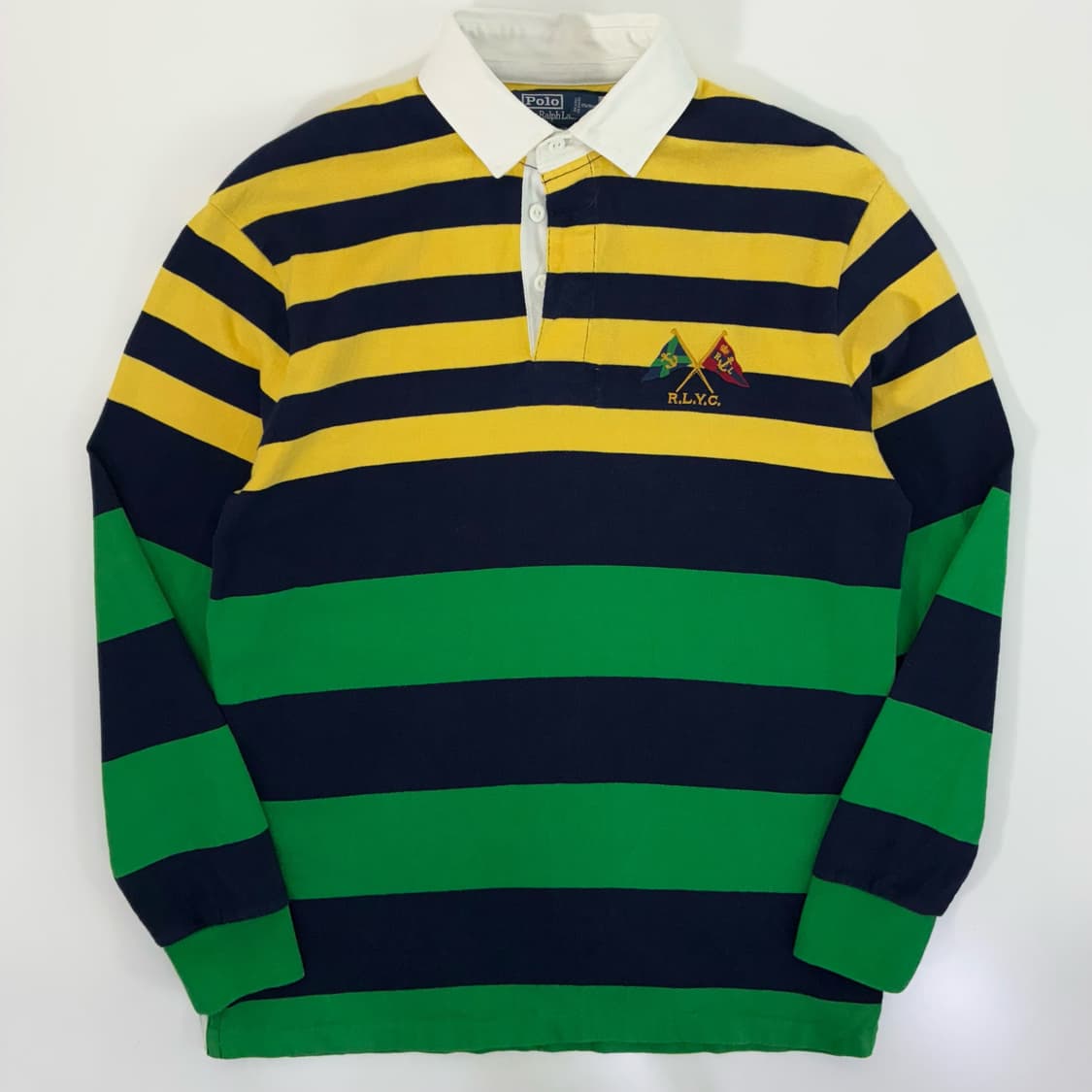 Polo  폴로 랄프로렌 RLYC 스트라이프 럭비 셔츠 상품이미지1