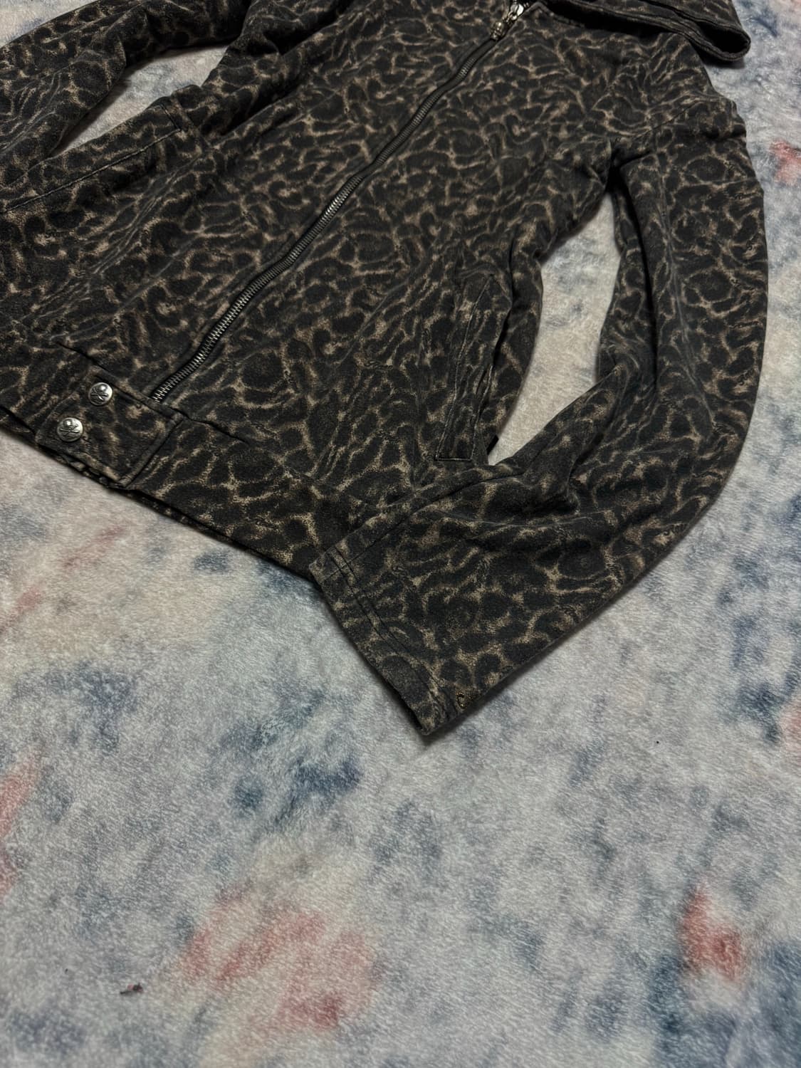 Roen 00s leopard hoodie 상품이미지7