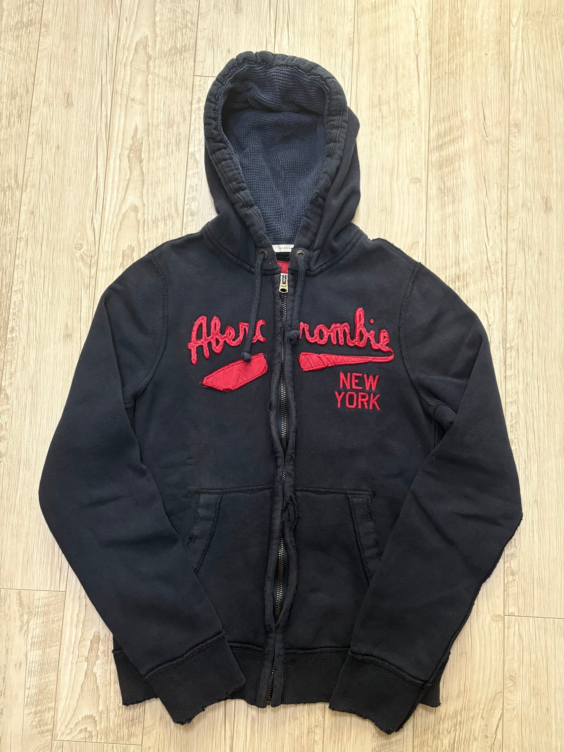 아베크롬비 후드집업 네이비 xl 상품이미지1
