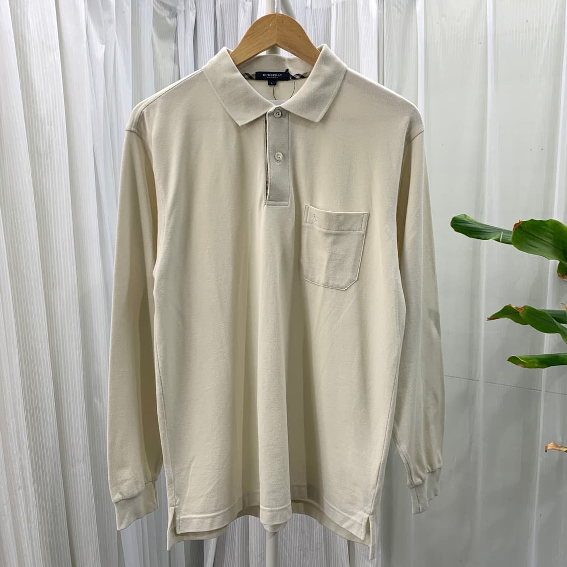 버버리 런던 PK 폴로 긴팔 티셔츠 1920 상품이미지1