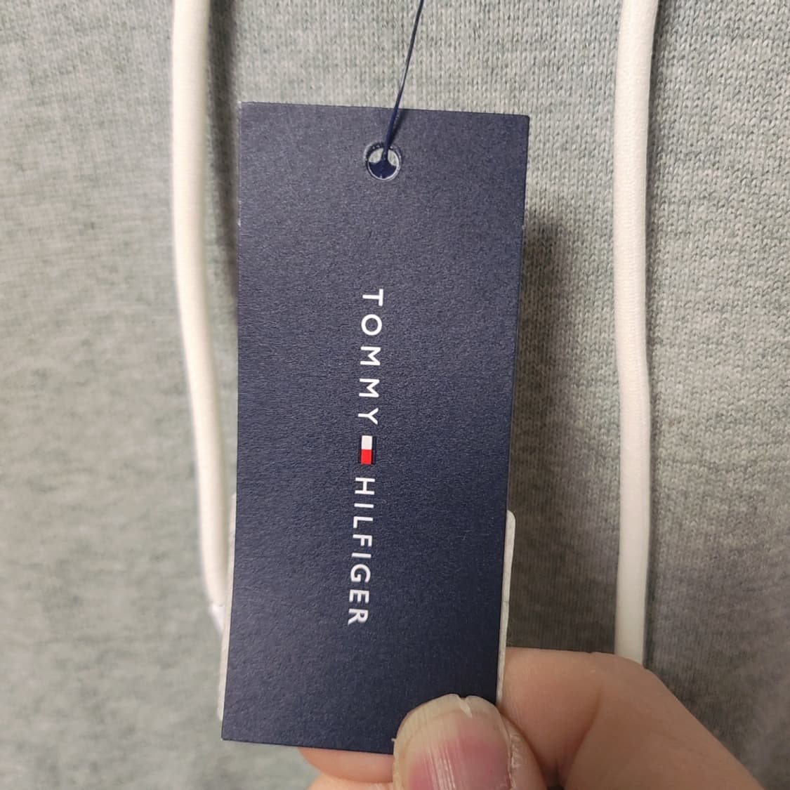 [M] 새상품 타미힐피거 그레이 후드티 상품이미지3