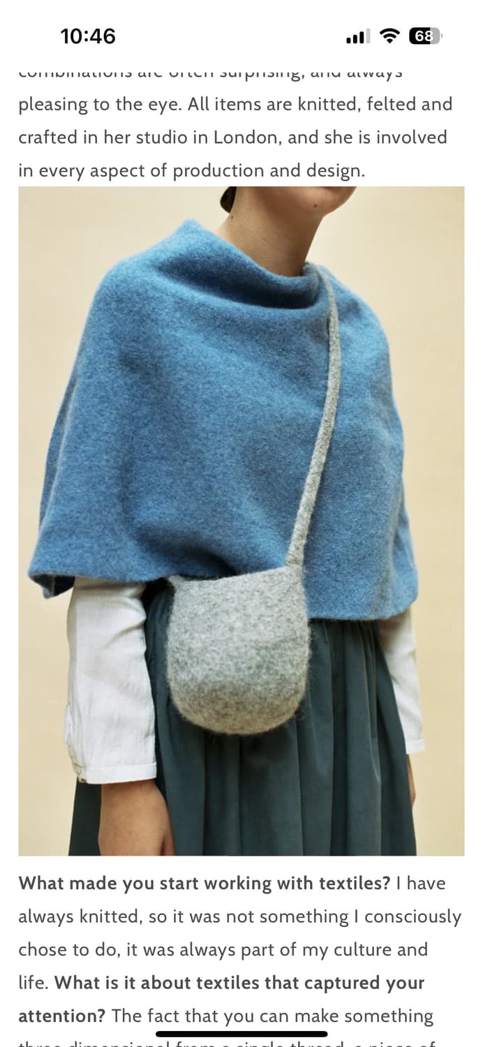 Cecilie Telle ball bag 다크브라운 판매 상품이미지4