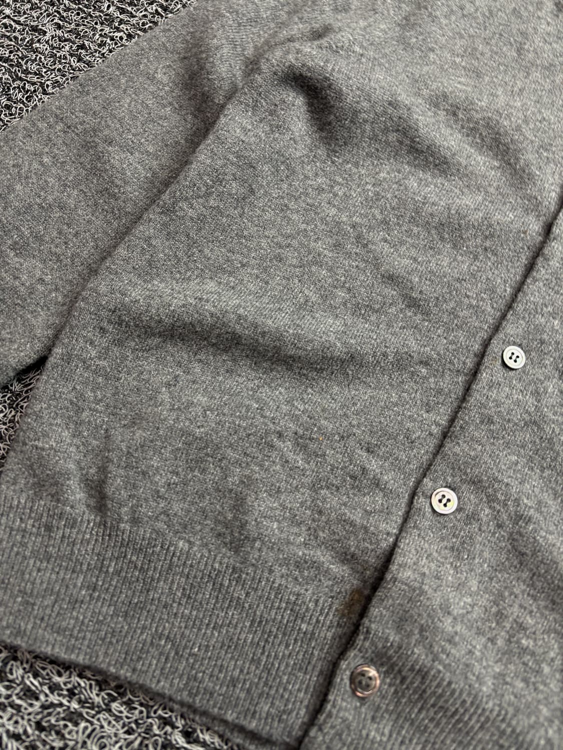 꼼데가르송 우먼스 골드 와펜 라운드넥 가디건 2151 상품이미지4