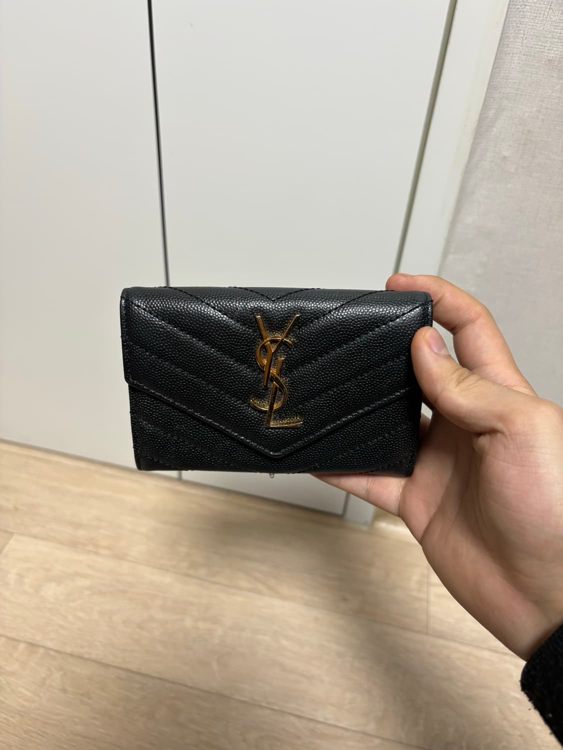 (정품) 입생로랑 마틀라세 카드지갑 상품이미지1