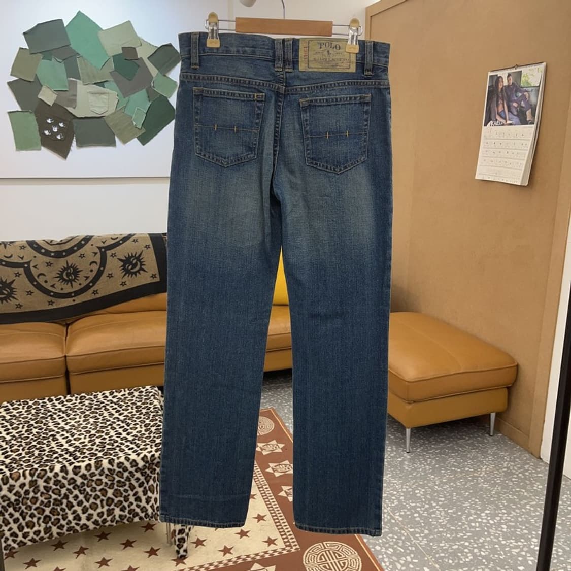 폴로 랄프로렌 올드스쿨 빈티지 워싱 데님팬츠 29인치 C09636 상품이미지4