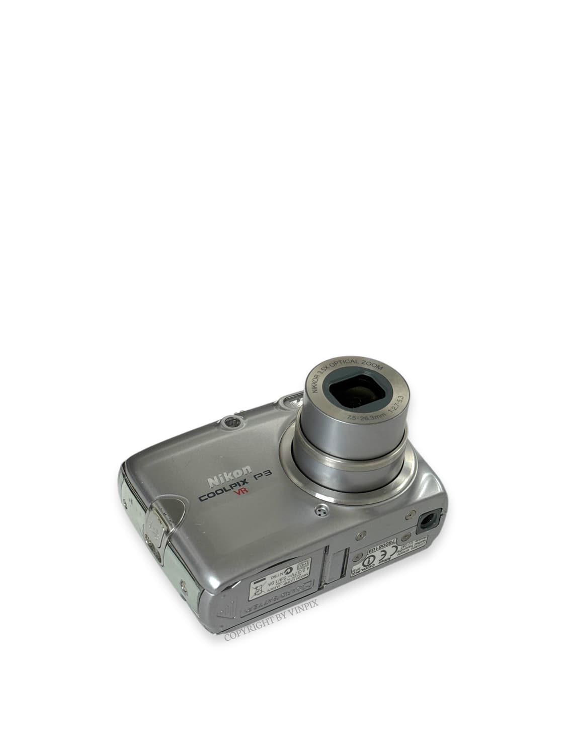 니콘 쿨픽스 P3 (coolpix p3) 빈티지 디지털 카메라 디카 상품이미지7