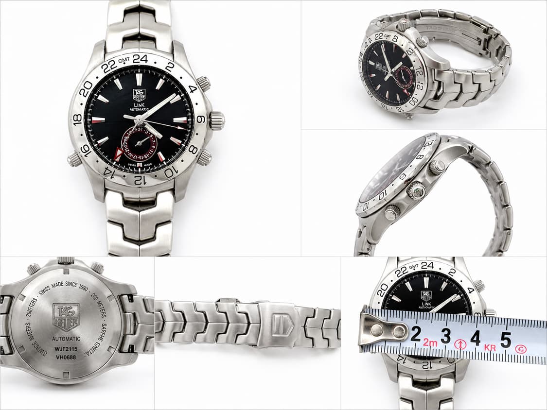 태그호이어 링크 GMT 오토매틱 시계 상품이미지3