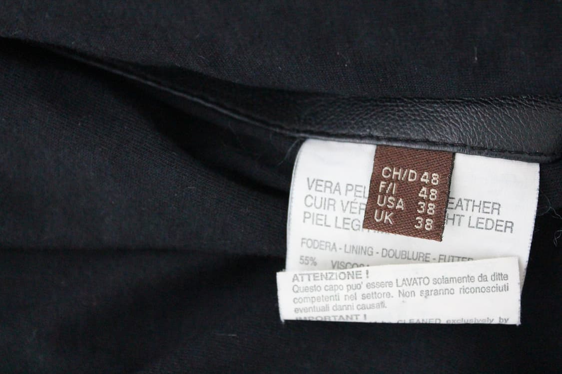 Bally 발리 베라펠레 레더 크롭 블루종 상품이미지5