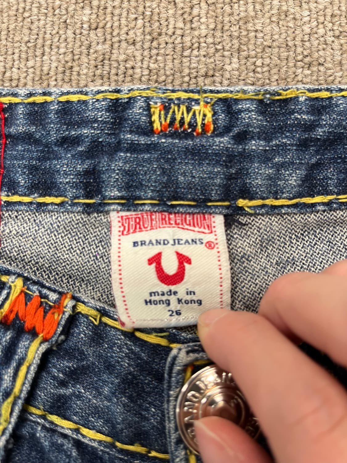 TureReligion washed jeans 상품이미지7