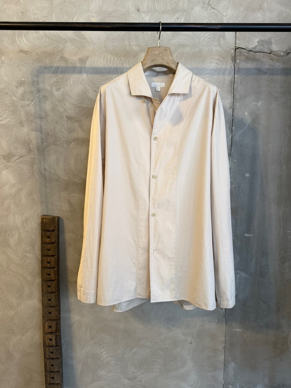 COS 코스 오픈칼라넥 셔츠 100 상품이미지1