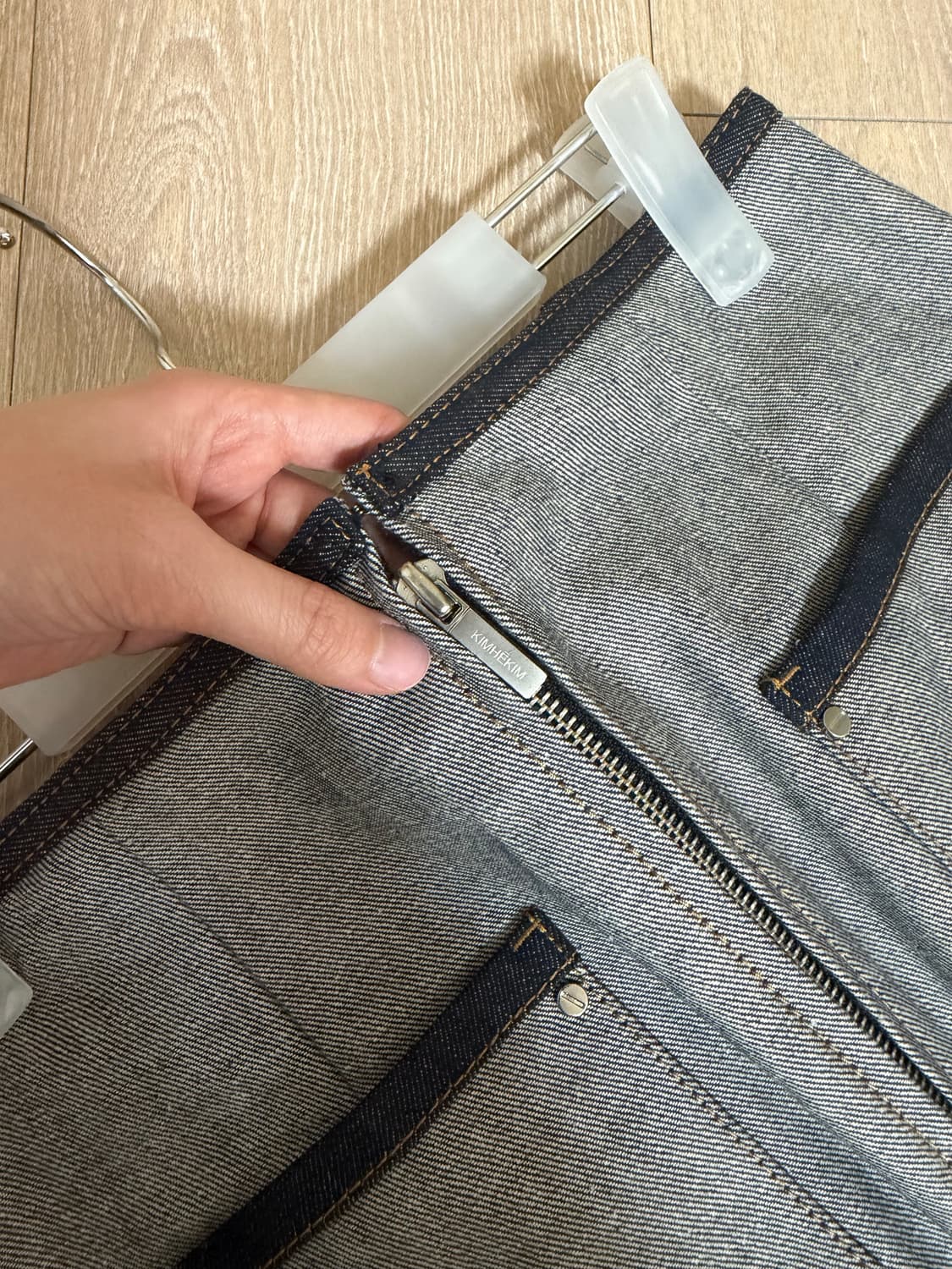 김해김 데님 스커트 상품이미지3