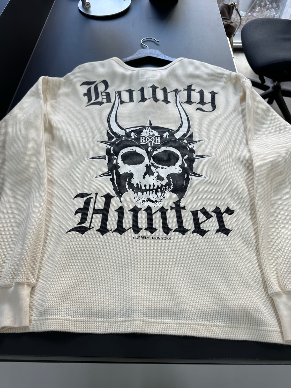 슈프림 x 바운티헌터 23AW 서멀 헨리 와플 롱슬리브긴팔티 상품이미지3