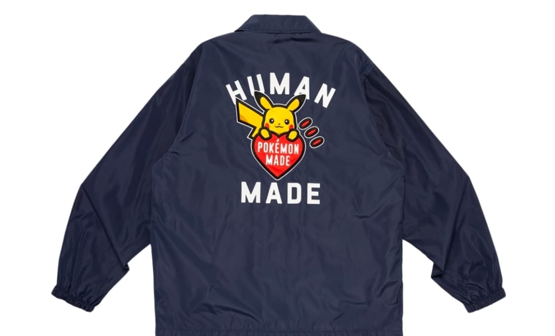 휴먼 메이드 x 포켓몬 메이드 코치 자켓 네이비 M사이즈 팔아요! 상품이미지1
