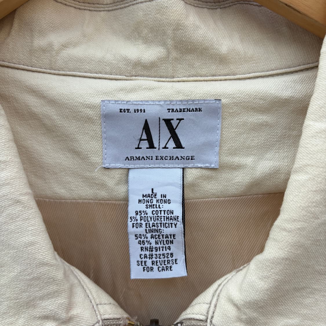 Armani Exchange 아르마니 익스체인지 코튼 자켓 상품이미지3