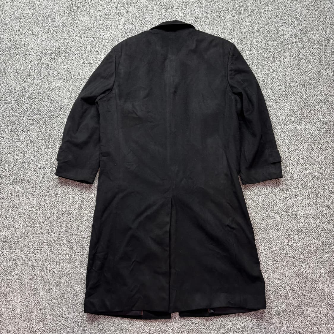 마에스트로 재팬 퓨어 캐시미어 블랙 맥 롱코트 상품이미지3