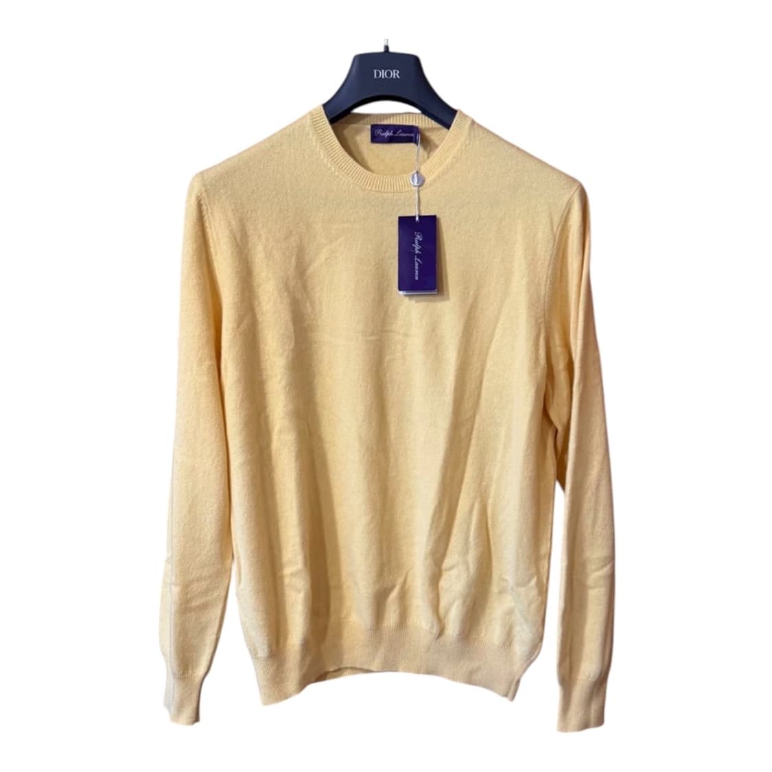 랄프로렌 퍼플라벨 캐시미어 크루넥 니트 상품이미지1