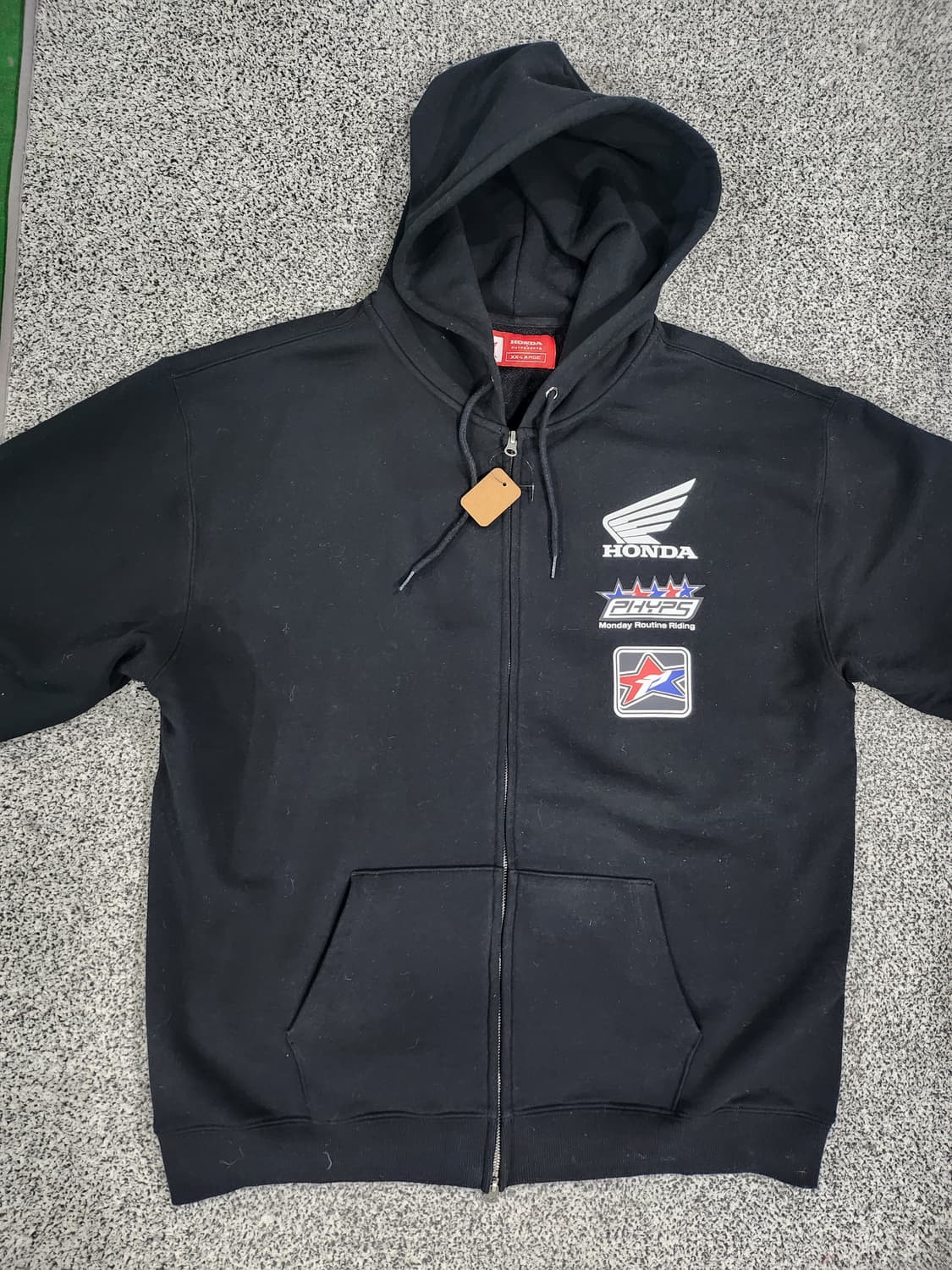 혼다 x 피지컬 에듀케이션 뎁트 후드 집업 상품이미지1