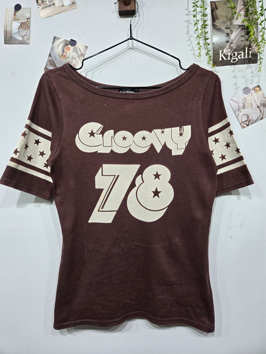 히스테릭 글래머 Groovy 78 프린팅 반팔 티셔츠 상품이미지3