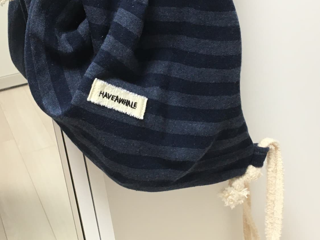 헤브어웨일 스트라이프 짐색 네이비 상품이미지2