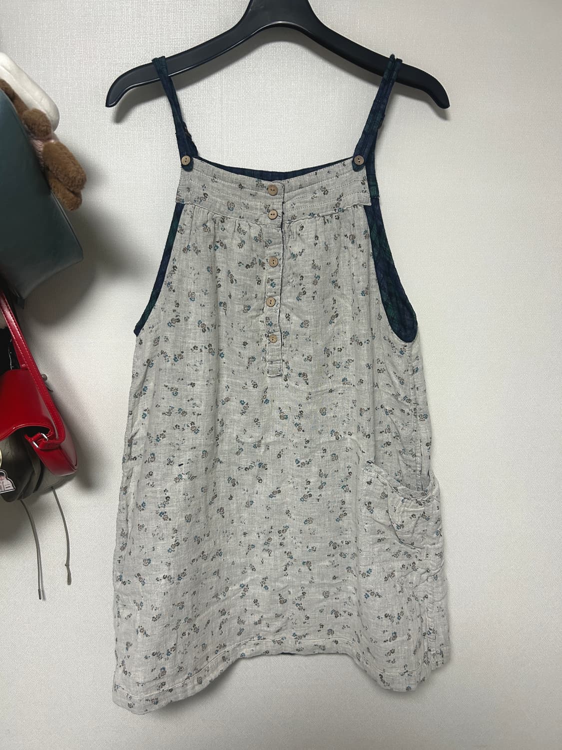 빈티지 모리걸 리버시블 원피스 상품이미지1