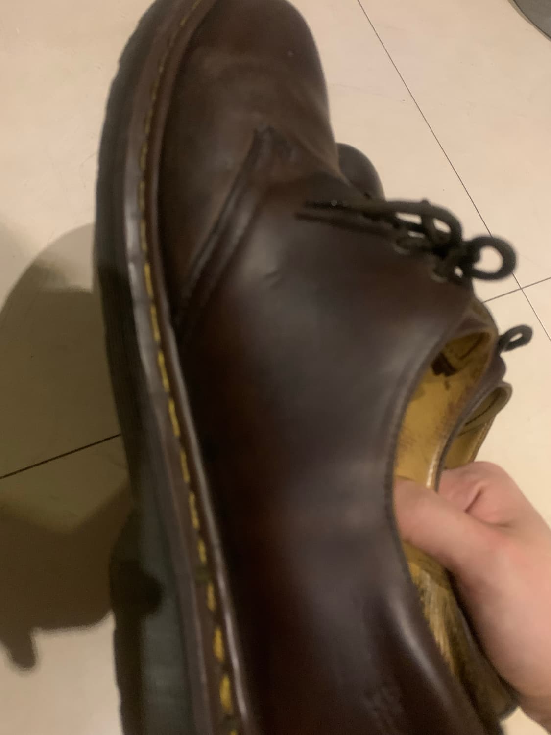 닥터마틴 1461  빈티지 브라운 mie uk11 상품이미지3